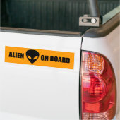 Alien an Bord Autoaufkleber (Auf Lkw)