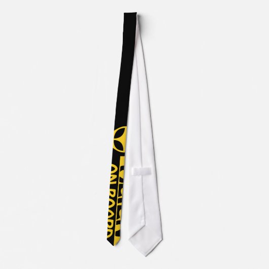 ALIEN AN BORD KRAWATTE (Rückseite)