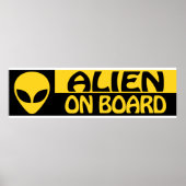 ALIEN AN BORD POSTER (Vorne)