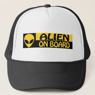 ALIEN AN BORD TRUCKERKAPPE