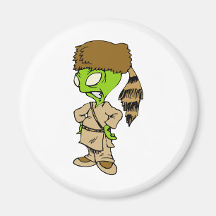 Alien an den Grenzen Magnet