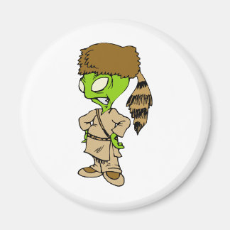 Alien an den Grenzen Magnet