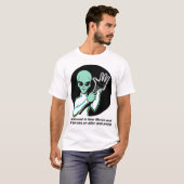 Alien-anale Sonde T-Shirt (Vorne ganz)