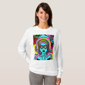 Alien Angela Sicodelico T-Shirt (Vorne ganz)