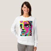 Alien Angela Sicodelico T-Shirt (Vorne ganz)