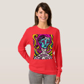 Alien Angela Sicodelico T-Shirt (Vorne ganz)