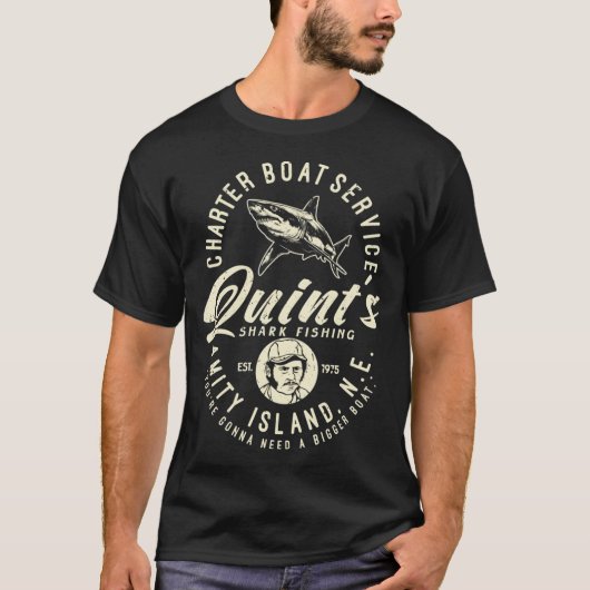 Alien Angeln Retro T-Shirt (Vorderseite)