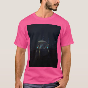 Alien Angriff auf Foto Manipulation T-Shirt