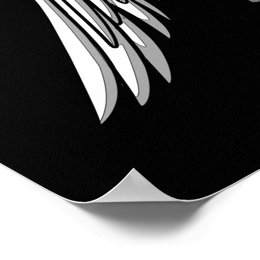 Alien Anunnaki God Alcient Sumerian King Poster (Ecke)