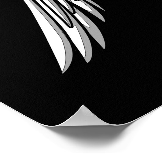 Alien Anunnaki God Alcient Sumerian King Poster (Ecke)