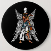 Alien Anunnaki Gott-alter sumerischer König Button (Vorderseite)