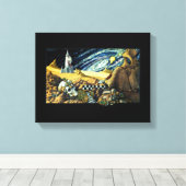 Alien Archäologie Leinwanddruck (Insitu (Holzboden))