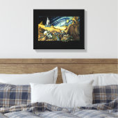 Alien Archäologie Leinwanddruck (Insitu (Schlafzimmer))