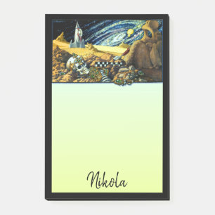 Alien Archäologie Post-it Klebezettel