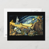 Alien Archäologie Postkarte (Vorne/Hinten)