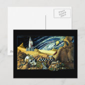 Alien Archäologie Postkarte (Vorne/Hinten)