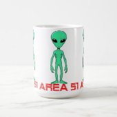 Alien, Area 51 Kaffeetasse (Mittel)