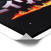 Alien Armageddon japanisches Kunstposter Poster (Ecke)