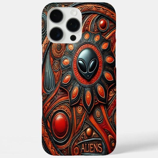 Alien Art enthüllt kosmische Geheimnisse Case-Mate iPhone Hülle (Rückseite)