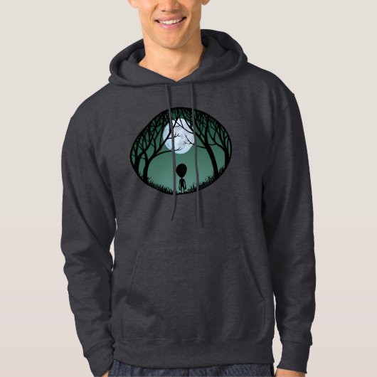 Alien Art Hoodies Sweatshirt Alien Hoodie Shirts (Vorderseite)