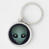 Alien Art Key Chain Extraterrestrische Geschenke & Schlüsselanhänger (Vorne)