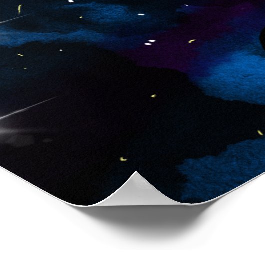 Alien Art Ufology Poster (Ecke)