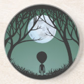 Alien Art Untersetzer Extraterrestrische Geschenke (Vorne)