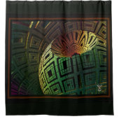 Alien Artifact von Xzendor7 Duschvorhang (Vorderseite)