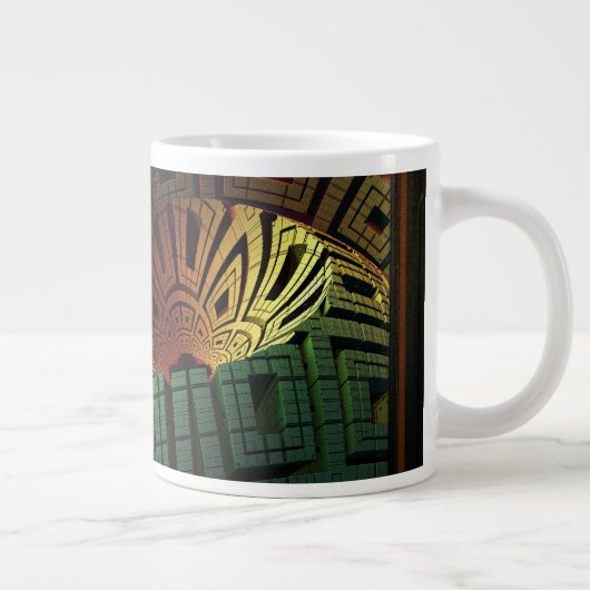 Alien Artifact von Xzendor7 Jumbo-Tasse (Rechts)