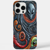 Alien Artistry Mysteries Case-Mate iPhone Hülle (Rückseite)