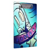 Alien Artwork Zwischenablage Klemmbrett (Rechts)