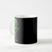 Alien Asl Hand Gesture Deaf Hörverlust Bewusstsein Kaffeetasse (Vorderseite Links)