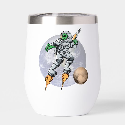 Alien Astronaut (Rückseite)