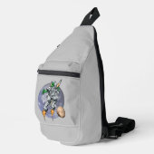 Alien Astronaut Crossbody Bag (Rechte Ecke)