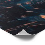 Alien Astronaut Poster (Ecke)