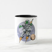 Alien Astronaut Tasse (Zentrum)