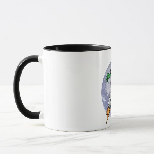 Alien Astronaut Tasse (Links)