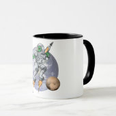 Alien Astronaut Tasse (VorderseiteRechts)