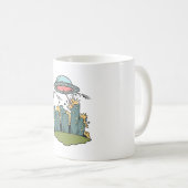 Alien Attack Kaffeetasse (VorderseiteRechts)