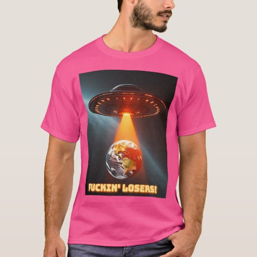 Alien Attack T-Shirt (Vorderseite)