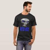 Alien aus unberührten Teilen des Weltraums oder de T-Shirt (Vorne ganz)