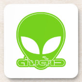 Alien [Ausländer] Tang Dao , Thai-Sprachschrift Getränkeuntersetzer (Vorderseite)