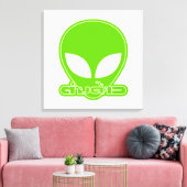 Alien [Ausländer] Tang Dao , Thai-Sprachschrift Leinwanddruck (Insitu (Wohnzimmer))