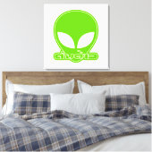 Alien [Ausländer] Tang Dao , Thai-Sprachschrift Leinwanddruck (Insitu (Schlafzimmer))