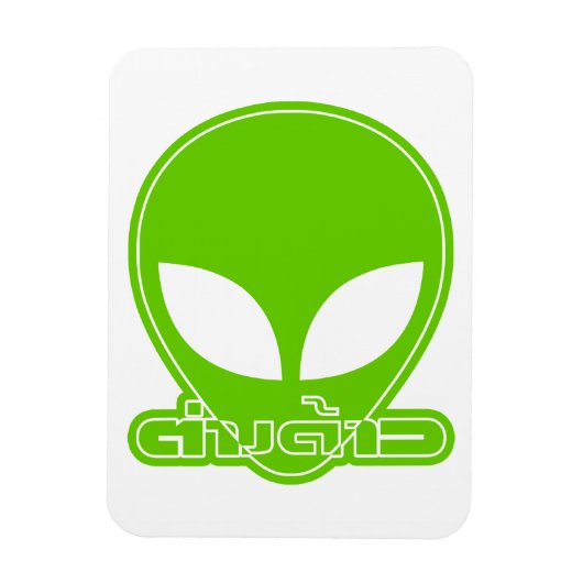 Alien [Ausländer] Tang Dao , Thai-Sprachschrift Magnet (Vertikal)