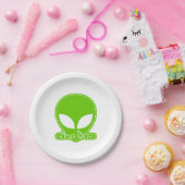 Alien [Ausländer] Tang Dao , Thai-Sprachschrift Pappteller (Party)