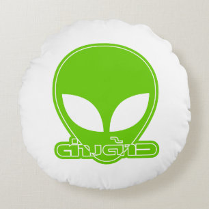 Alien [Ausländer] Tang Dao , Thai-Sprachschrift Rundes Kissen