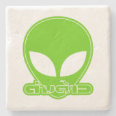 Alien [Ausländer] Tang Dao , Thai-Sprachschrift Steinuntersetzer (Vorderseite)