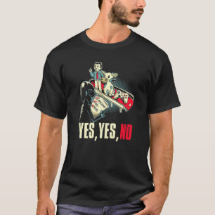 Alien-Auswahl-Kuh-Computerspiel-Controller Ja Huma T-Shirt
