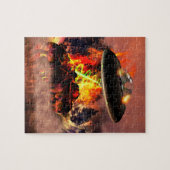 Alien B-Q-Puzzle Puzzle (Horizontal)